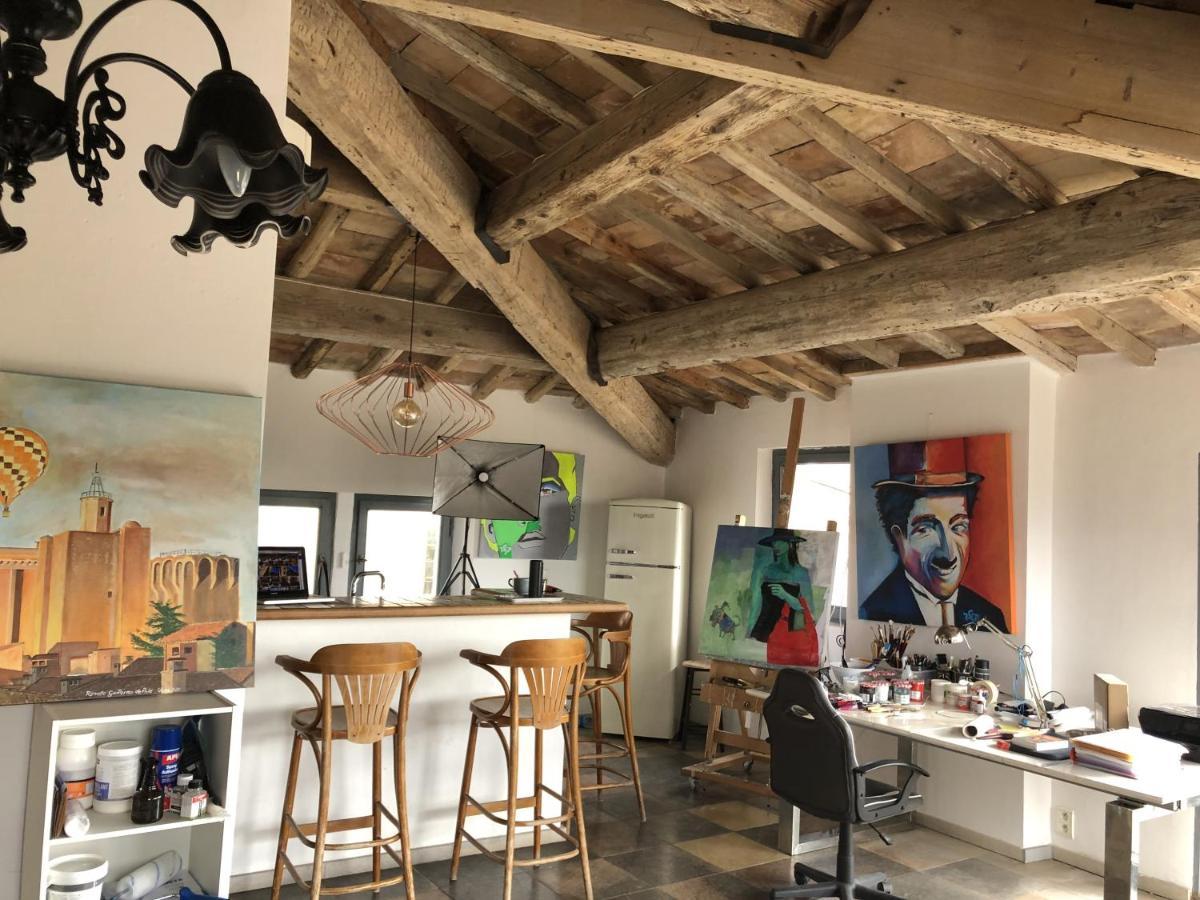 Chambre D'Hote Vue Exepitonnelle Uzès Eksteriør bilde